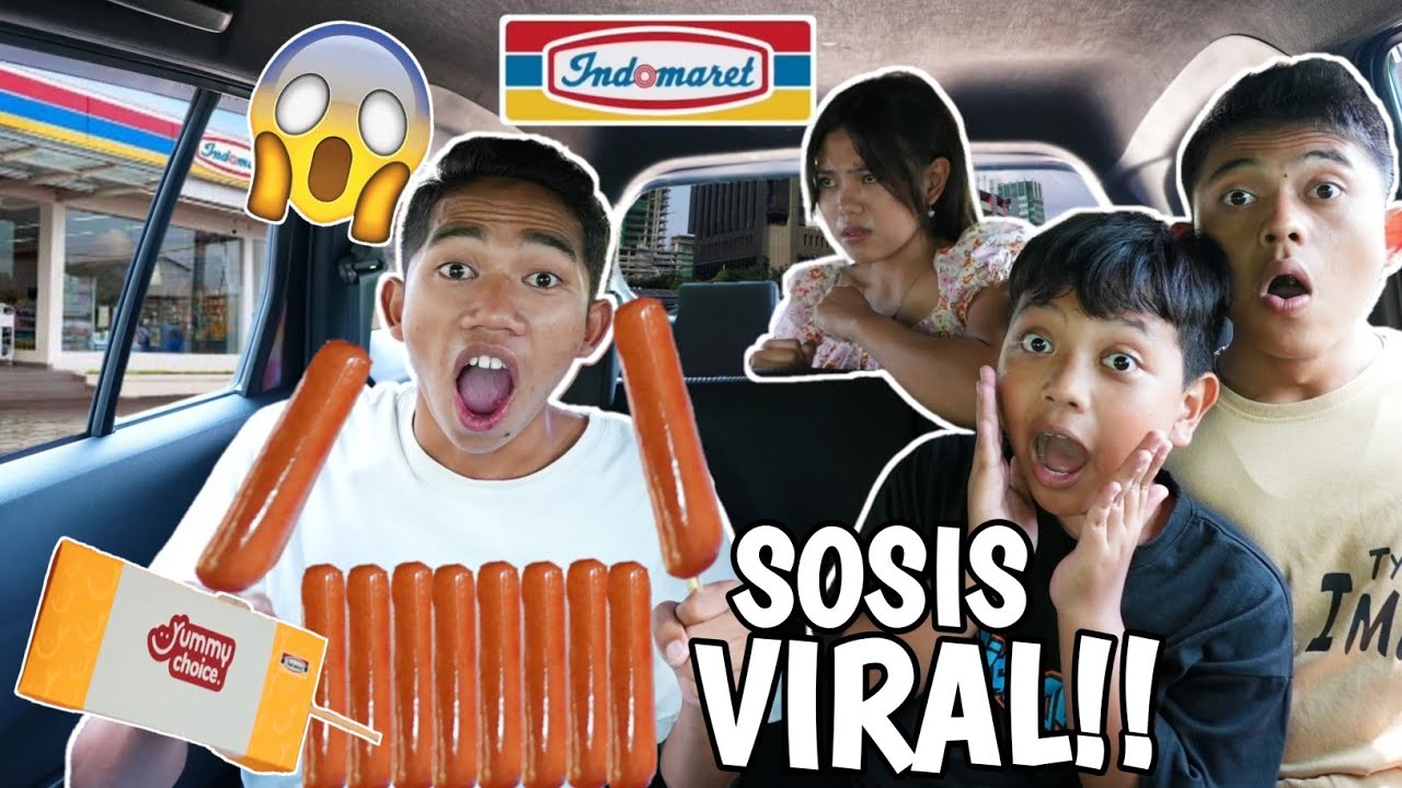 PARAH! BERBURU SOSIS VIRAL INDOMARET SAMPE 24 JAM??😱 Tapi Rasanya?? | Mikael TubeHD
