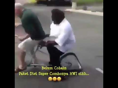 Parah!!! Roda sepeda sampe penyot.. makanya.. minum ini donk...