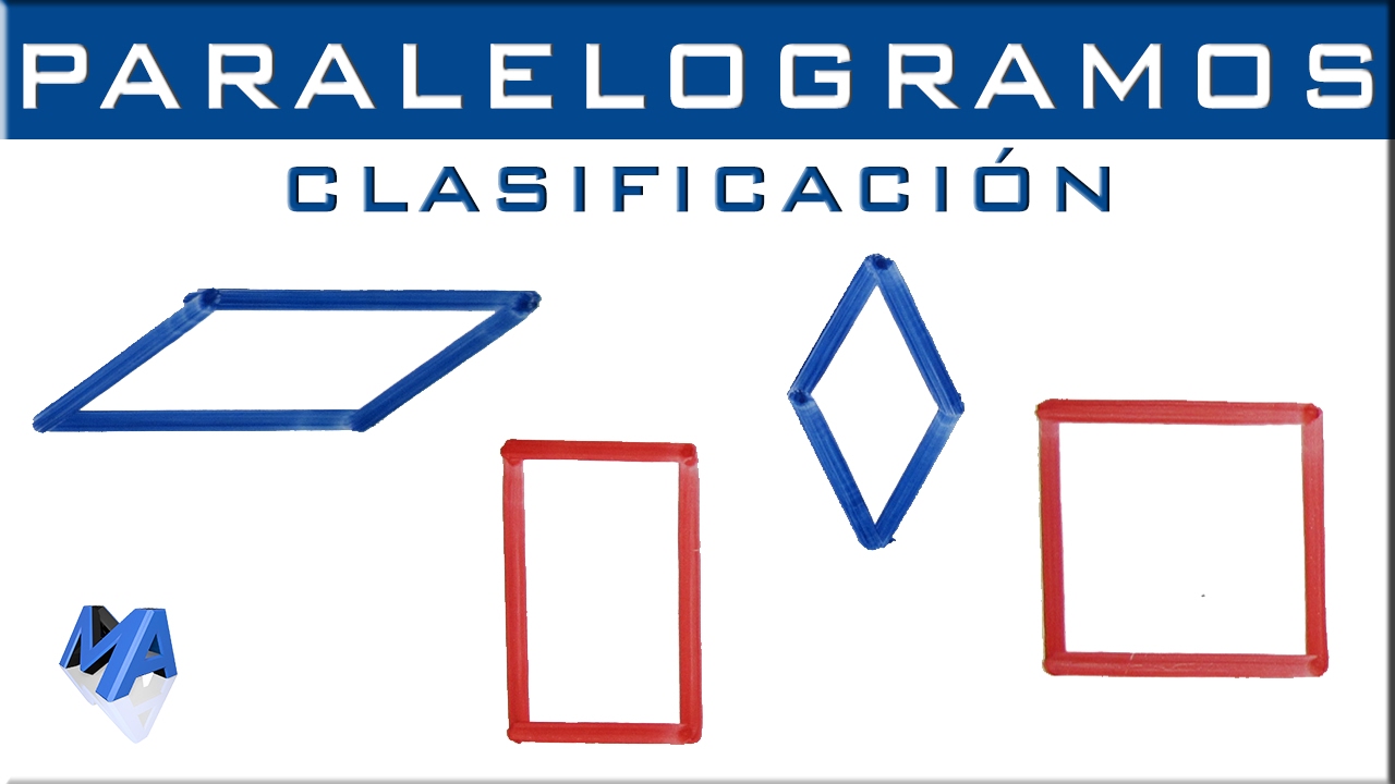 Parallelograms classification and characteristics