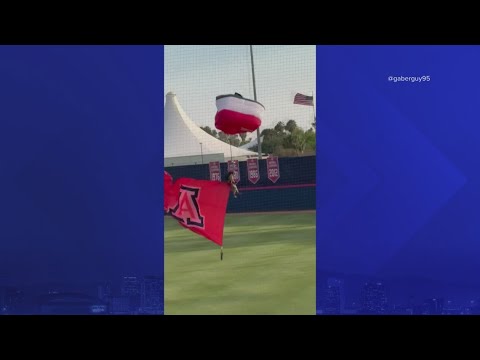 Paratroopers injured in U of A baseball pregame ceremony
