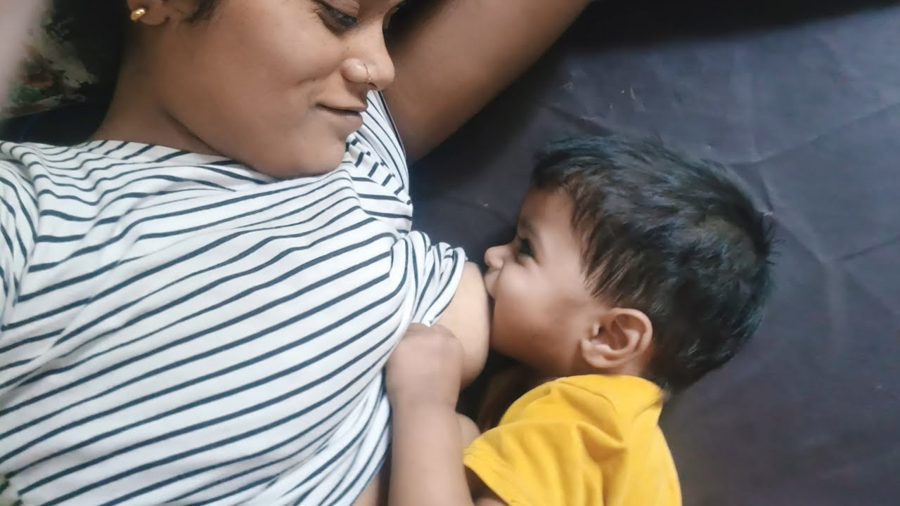 Pari ke Masti dekhiae 🤪 breastfeeding vlog desi bhabhi breastfeeding channel |Indian breastfeeding