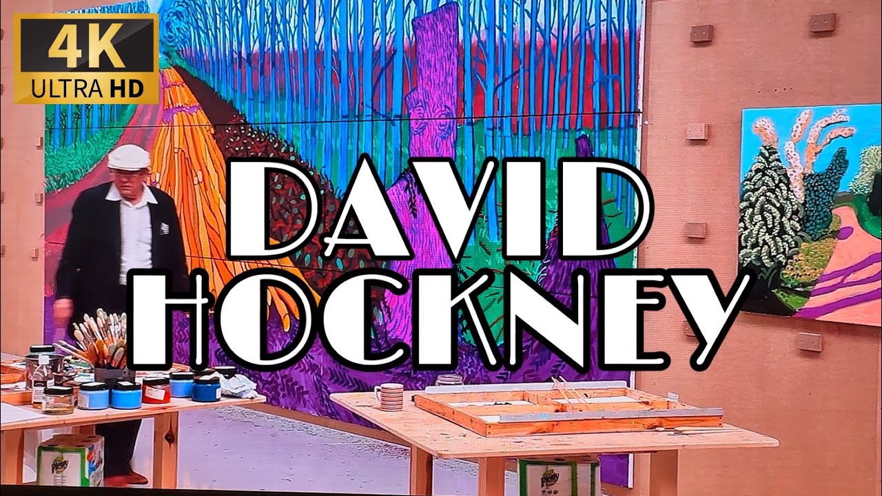 🇫🇷[PARIS ART EXHIBITION] DAVID HOCKNEY 25(LOUIS VUITTON FOUNDATION) (4K 120FPS UHD) 10/APRIL/2025