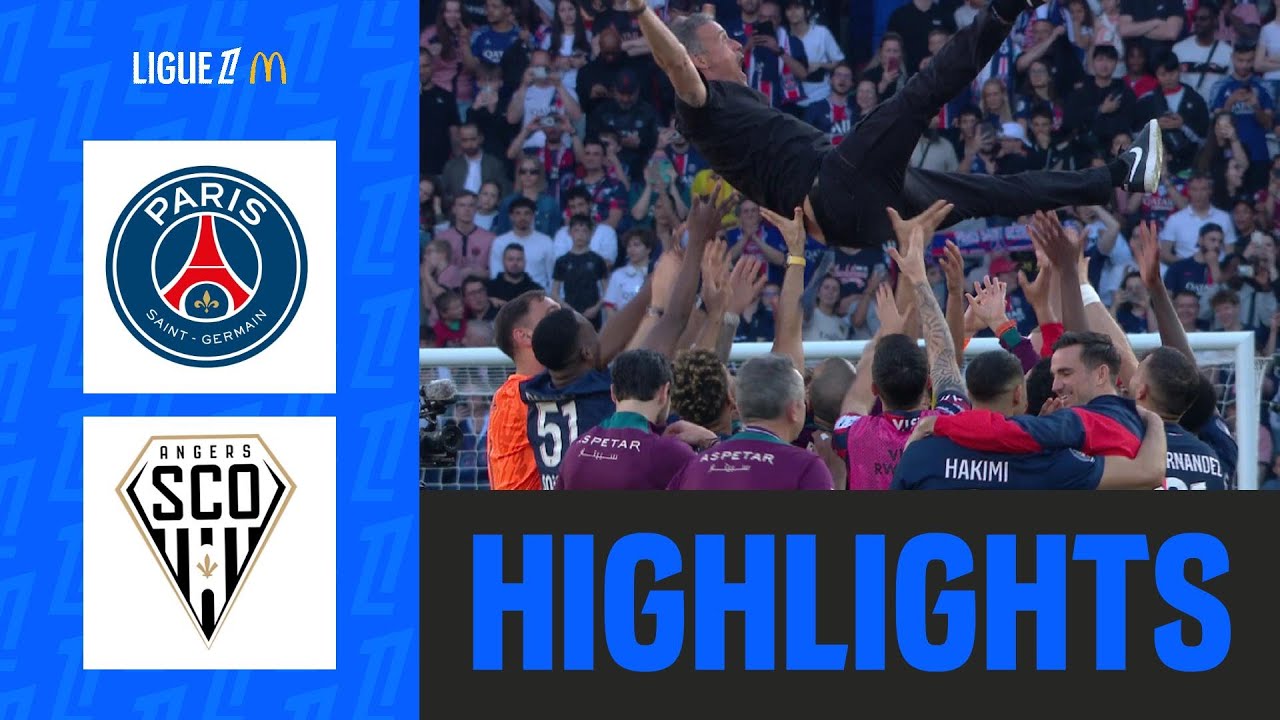 PARIS SAINT-GERMAIN - ANGERS SCO (1-0) - Week 28 - Ligue 1 McDonald's 24/25