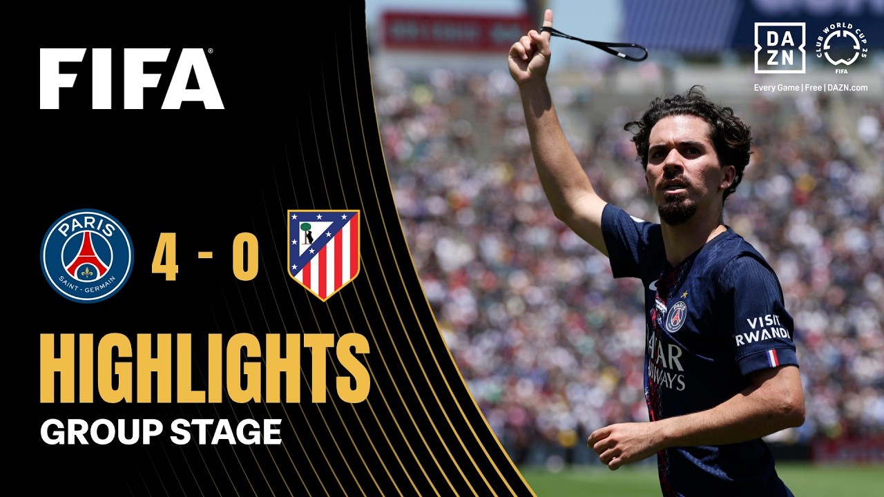 Paris Saint-Germain vs Atlético de Madrid Highlights | FIFA Club World Cup 2025