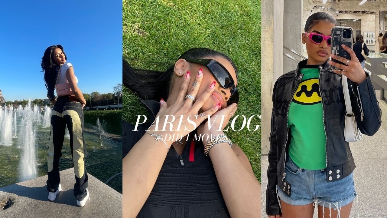 PARIS VLOG : DID I MOVE? EST-CE QUE JE DÉMÉNAGE ICI? MEET & GREET + | 6KENZA