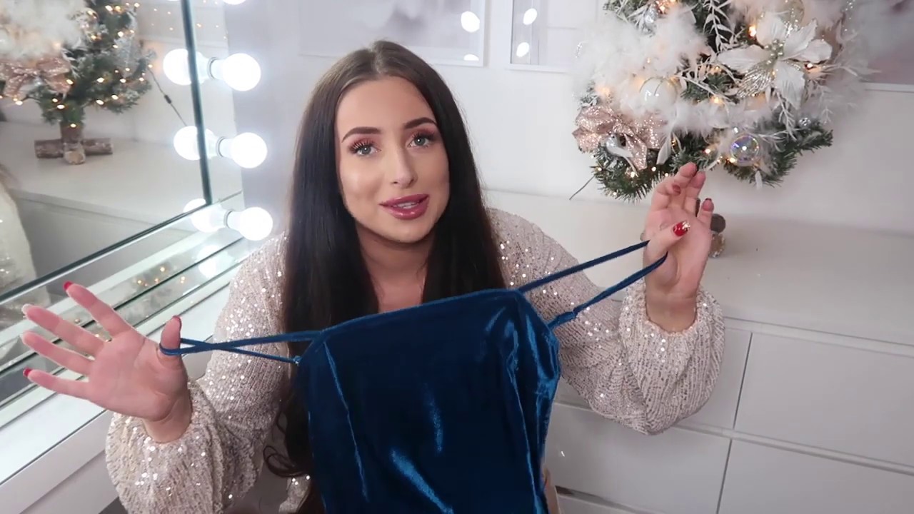 PARISIAN FASHION TRY ON HAUL Party Outfit Ideas with Hazel Maria Wood 💕