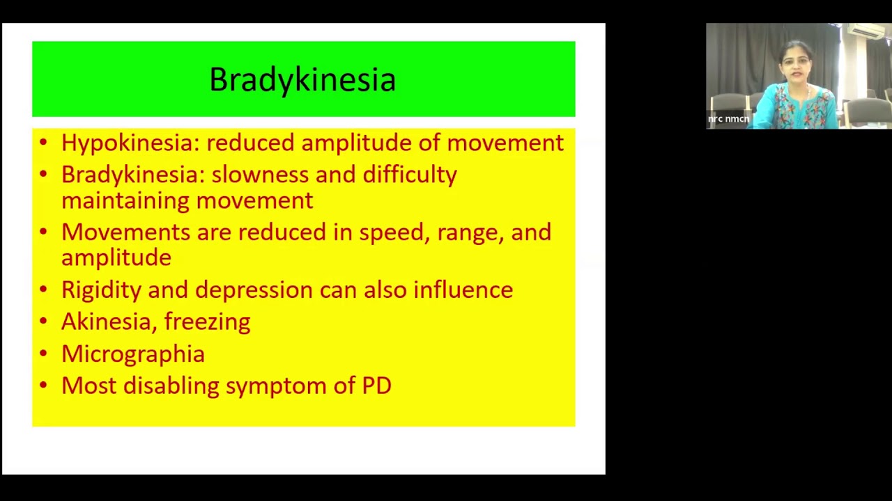 Parkinson's Disease on recent advances in the management by Dr Ruchika Tandon, Neurology