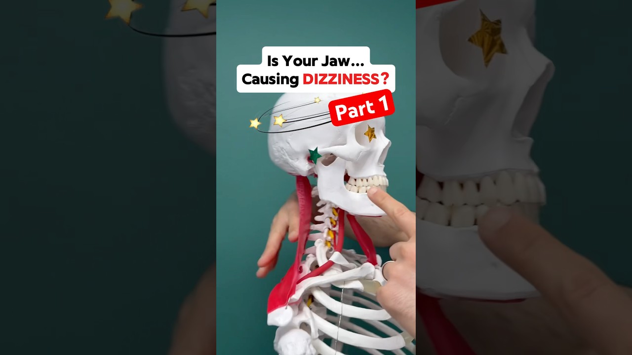 Part 1 - Are you Dizzy? Find out if it’s coming from your Jaw! #dizziness #dizzy #vestibular #tmj