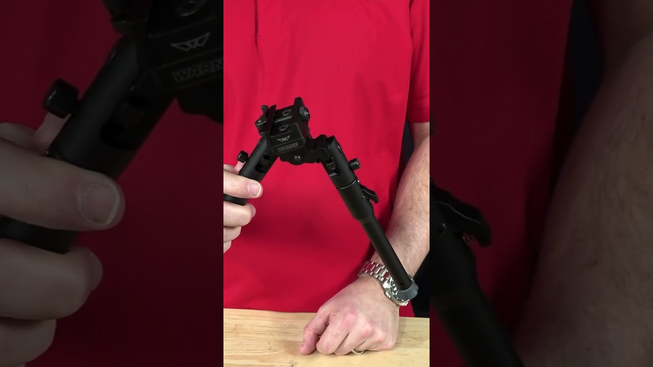 Part 1 of 2. Skyline® Lite Bipod from Warne®. Packed with so many features it took 2 shorts