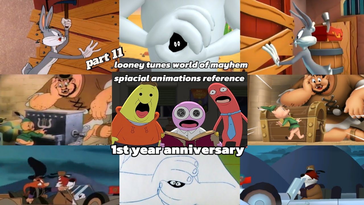(part 11)looney tunes world of mayhem spiacial animations reference ₁ₛₜ ᵧₑₐᵣ ₐₙᵢᵥₑᵣₛₐᵣᵧ