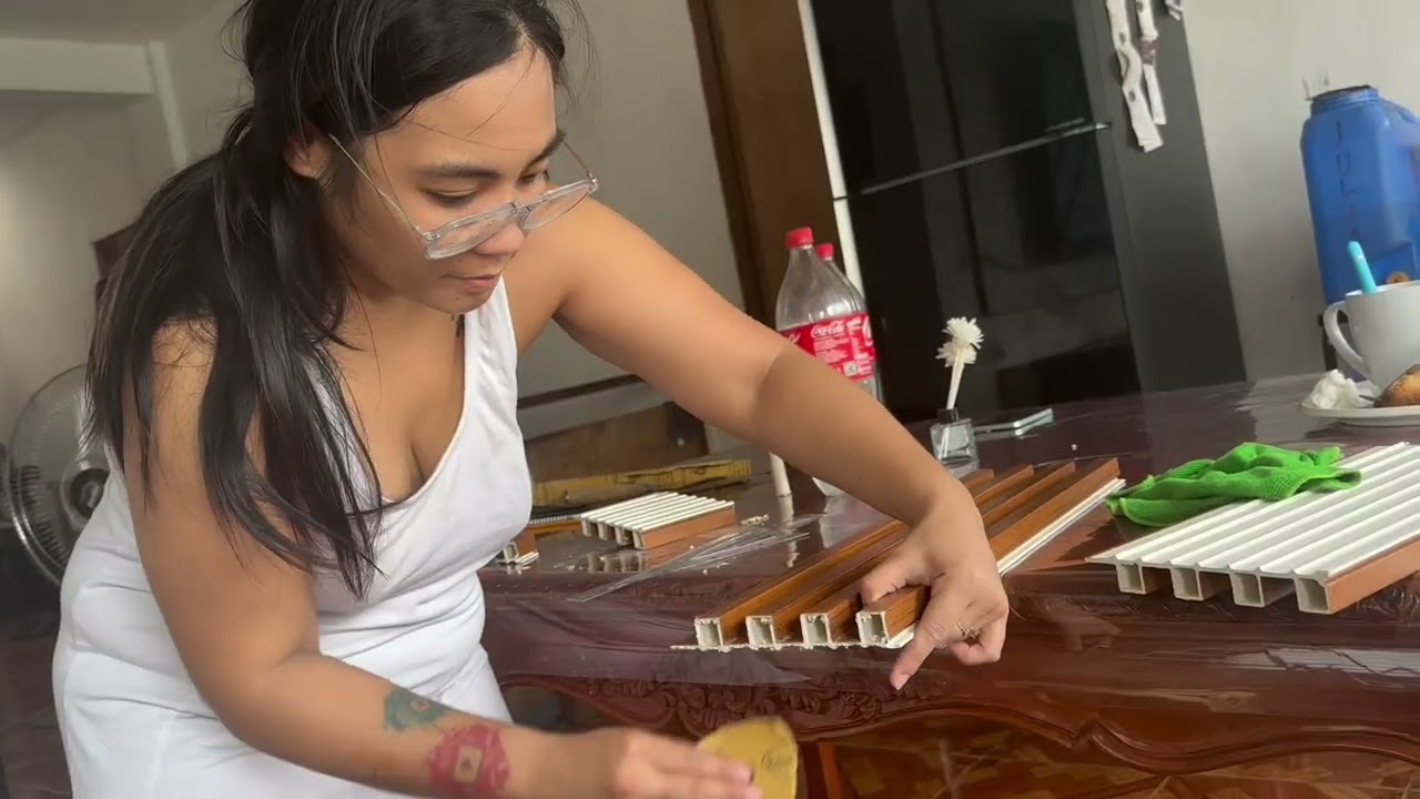 PART 6 | PVC FLUTES | MINI RENOVATION OF OUR HOUSE | JULIA EVANGELINE UNITE