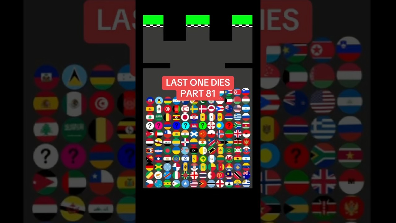 Part 81 | Last Country Standing #countries #flags #animation #minigame