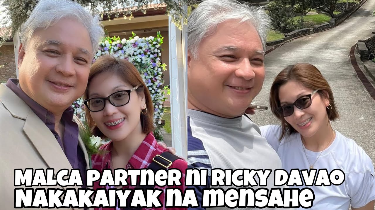 PARTNER NI RICKY DAVAO NA SI MALCA MAYROON MENSAHE PARA KAY RICKY DAVAO NGAYONG PUMANAO NA ITO