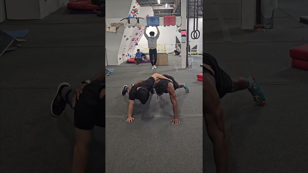 Partner Push-up Challenges! 🤝💪 #pushupchallenge #fitnesschallenge #challenge #calisthenics