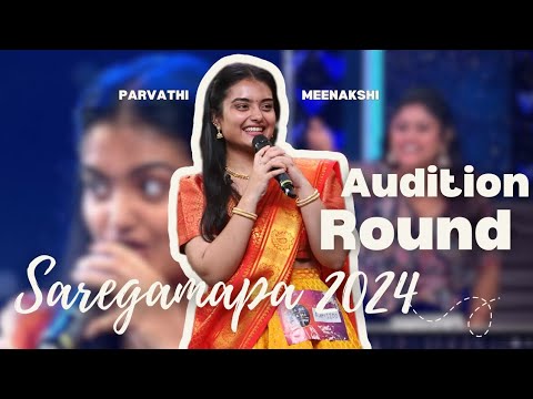 Parvathi Meenakshi | Audition Round | SAREGAMAPA 2024 | Jiya Jale