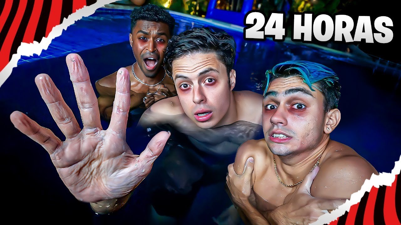 PASAMOS LA NOCHE EN LA PISCINA ¡Y FUE MUY MALO!