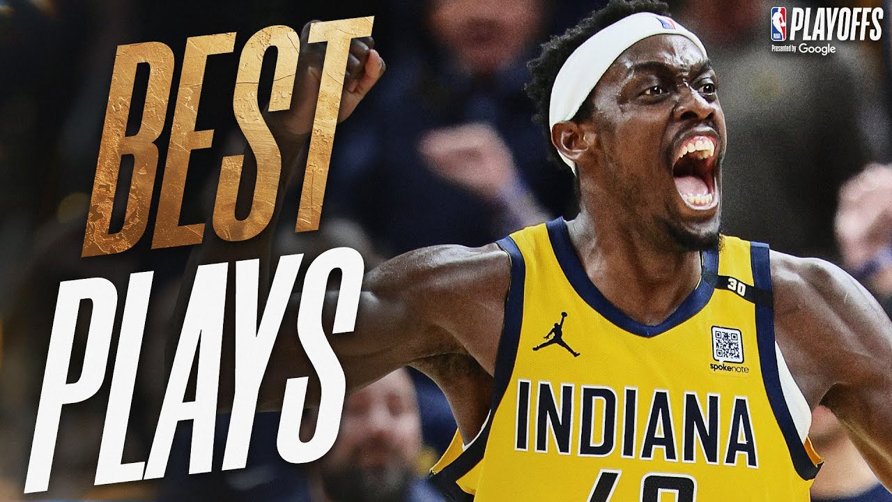 Pascal Siakam's BEST PLAYS Of The 2025 #NBAPlayoffs presented by Google!