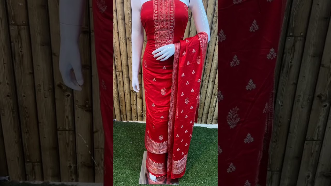 Pasmina suit |Garam suit | sardiyo ke suit |kam rate wale suit #suit #trending #ytshorts