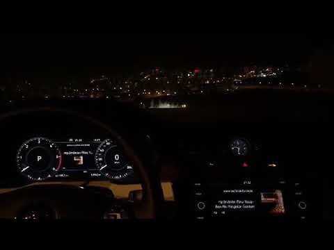 passat araba snapleri gece manzara