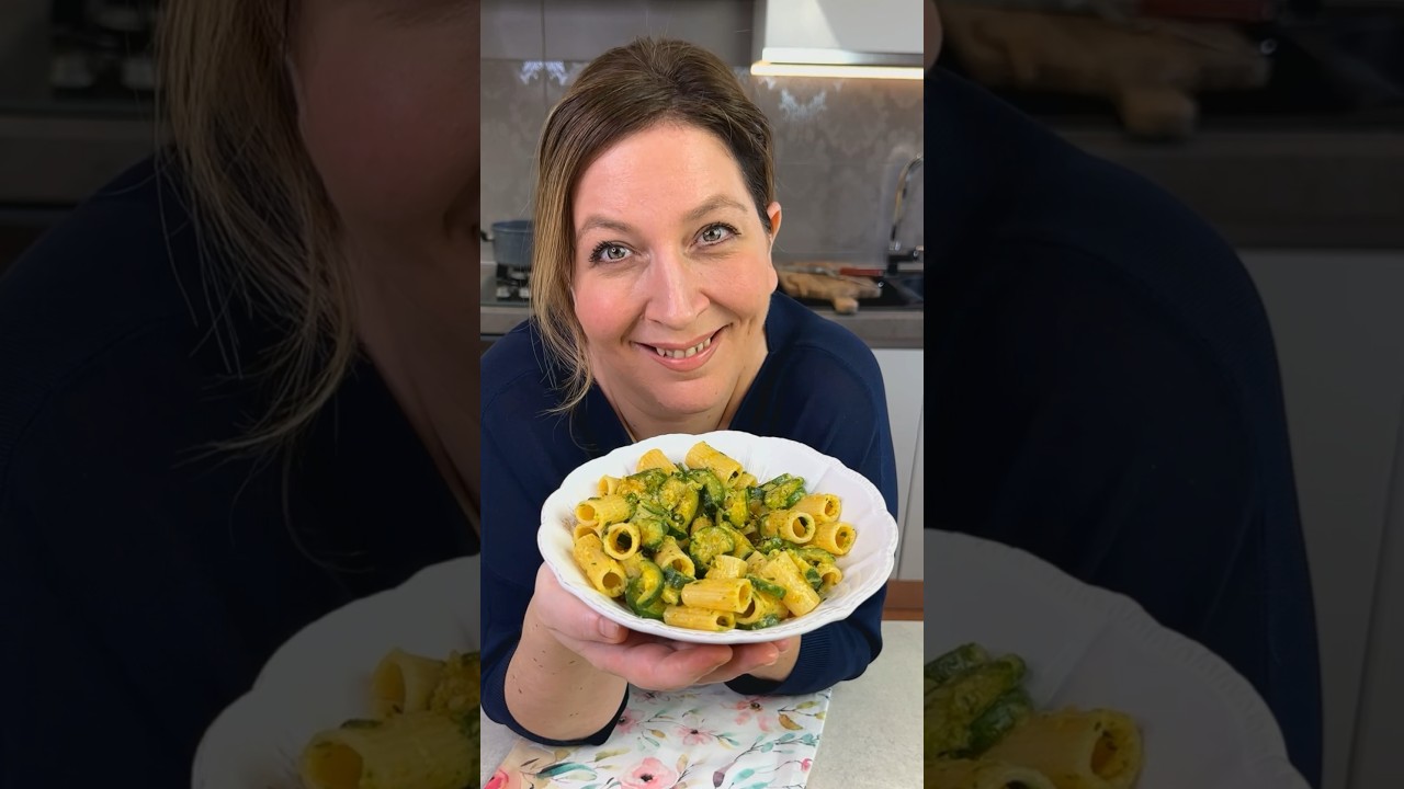 Pasta e zucchine 😋 leggera golosa e nutriente! #ricette #food #pasta
