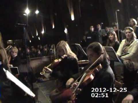 Pasterka u Dominikanów Służew 2012 cd 2 koledy po pasterce