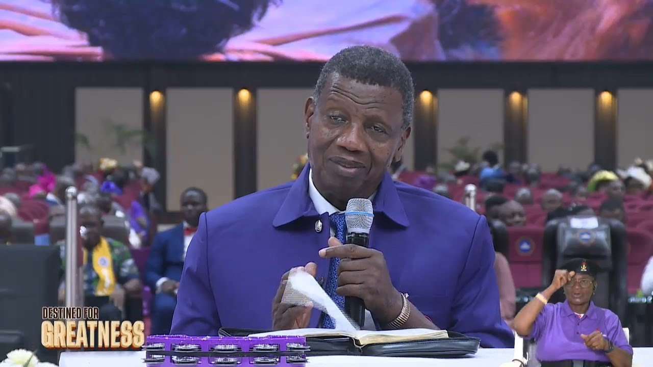 PASTOR E.A ADEBOYE SERMON | THE POWER OF DESTINY