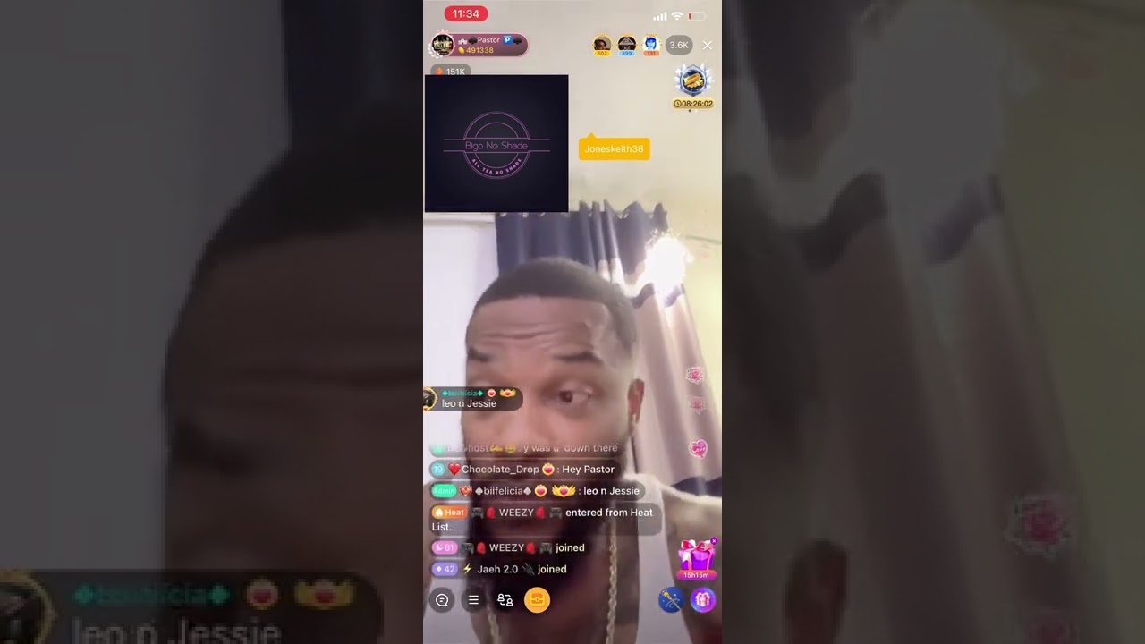 Pastor say 21badb is on meth