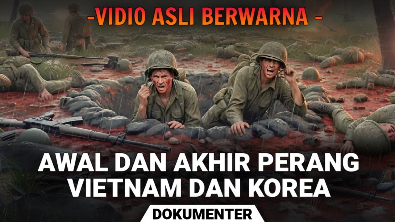 PASUKAN AMERIKA HANCUR DI PERANG VIETNAM DAN KOREA..?? ..!!! - SEJARAH FULL PERANG DINIGIN -
