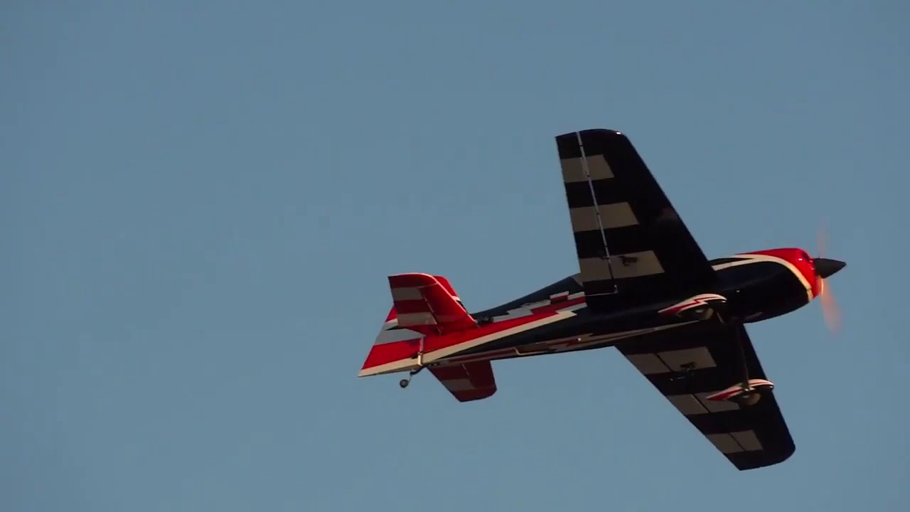 Pat Flying his large, electric powered Sabah - RC Plane