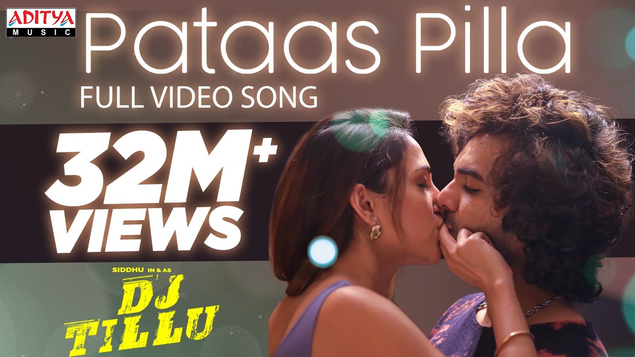 #PataasPilla Full Video Song | DJTillu | Siddhu, Neha Shetty | Vimal Krishna | #Anirudh | Sricharan