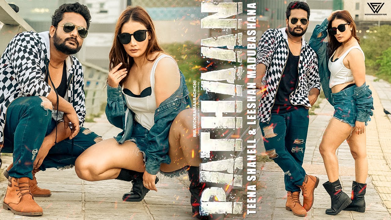 Pathaan dance cover | Teena Shanell & @Leeshan Madubashana