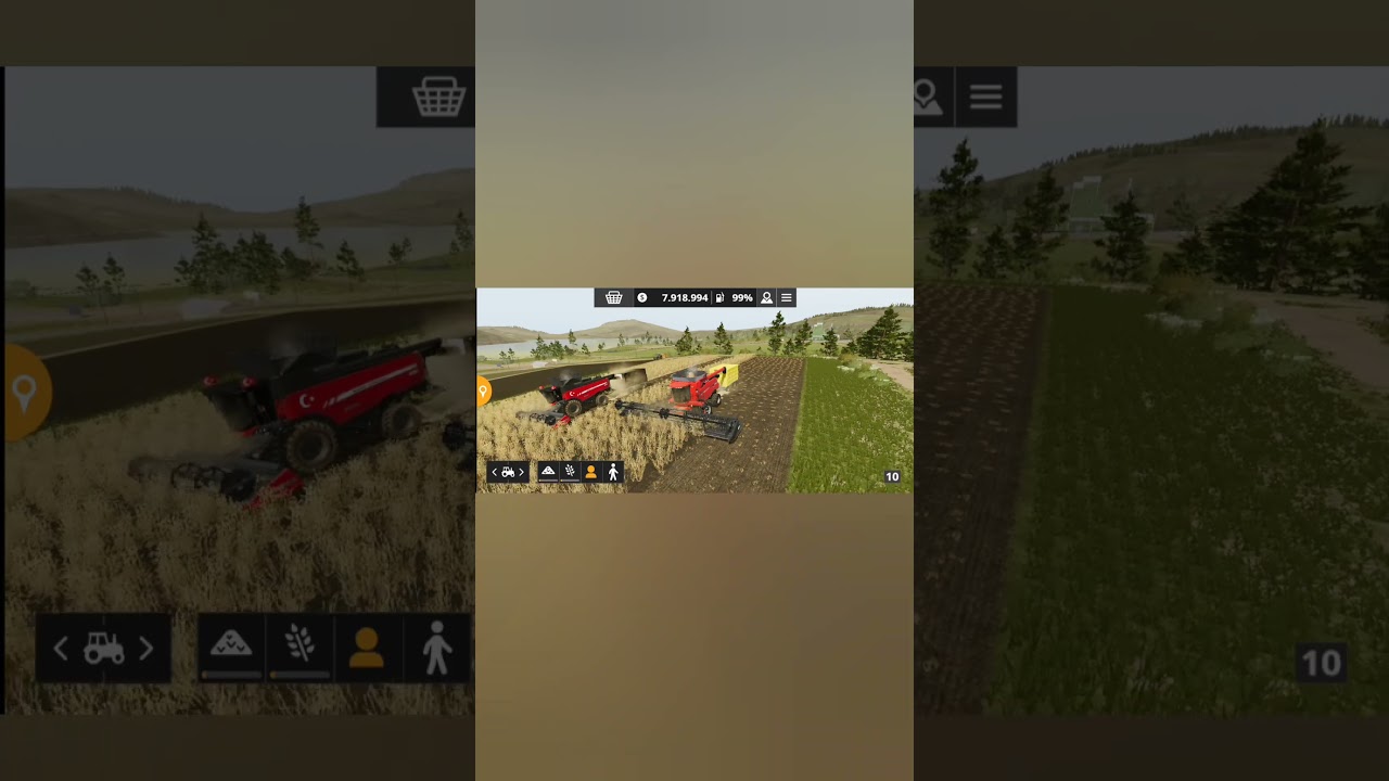 patozlu biçerdöver saman serisi #fs23 #fs19 #farmingsimulator22 #fs20