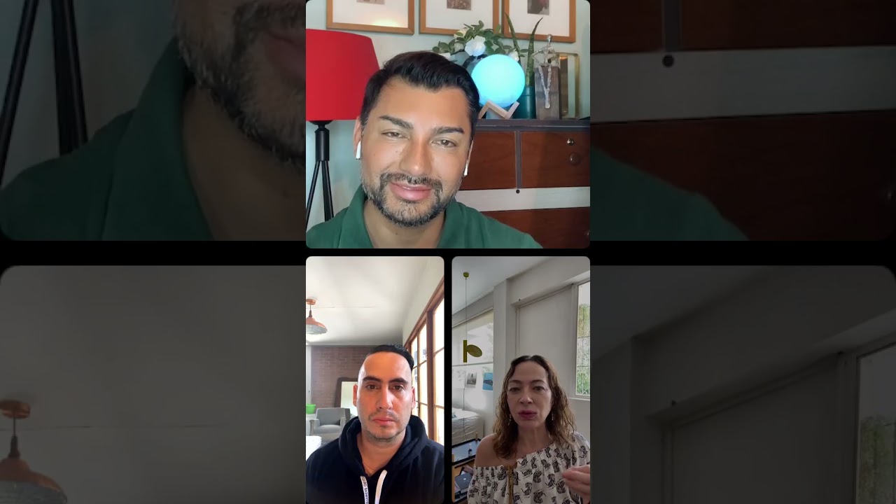 Patricia Rivadeneira Live Instagram Con Andrés Caniulef y Sebastián Muirhead 12/12/21