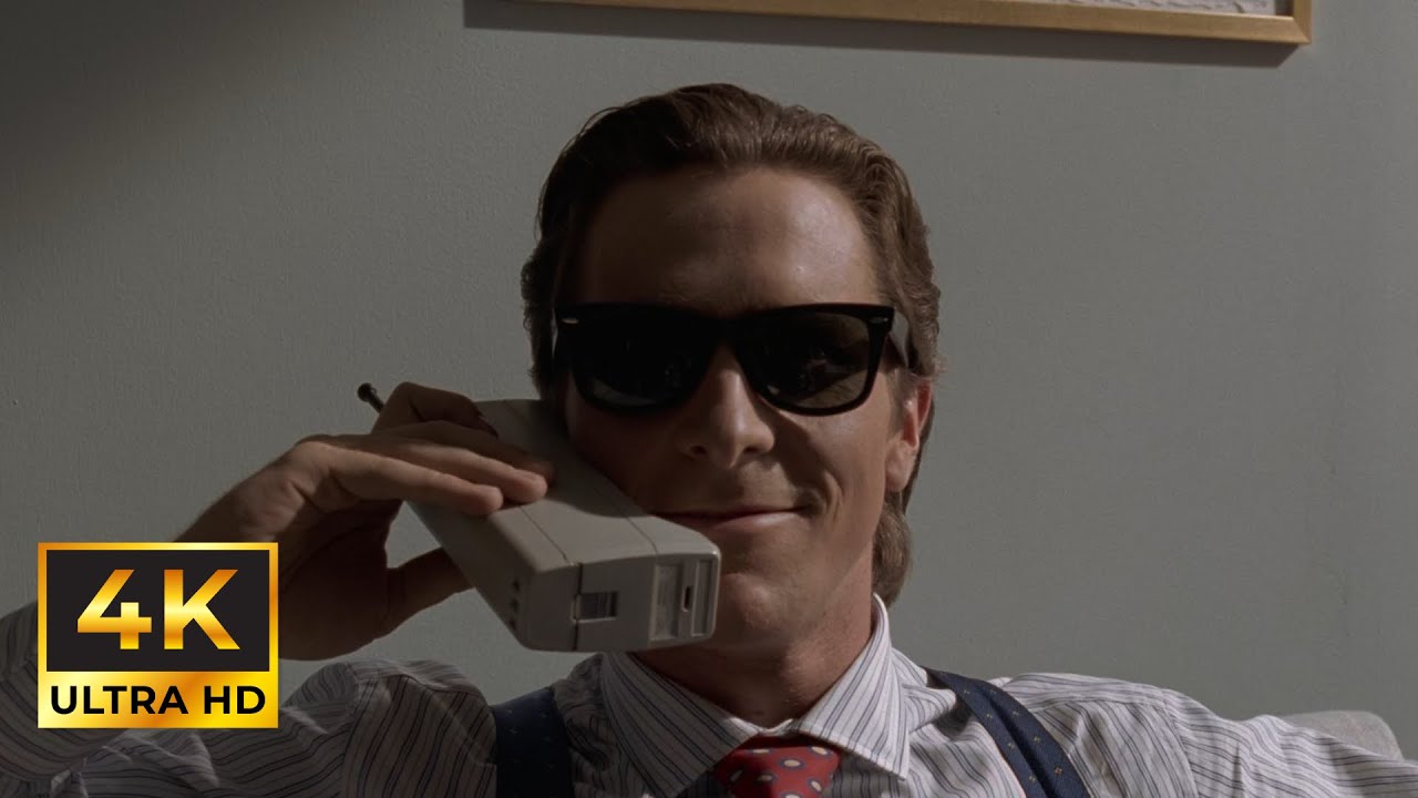 Patrick Bateman (American Psycho) scene pack 4k + mega link
