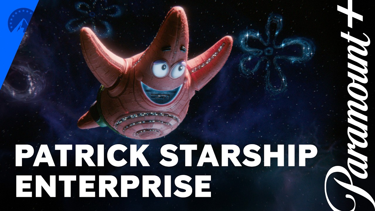 Patrick Starship Enterprise | SpongeBob Joins the Star Trek Crew | Paramount+
