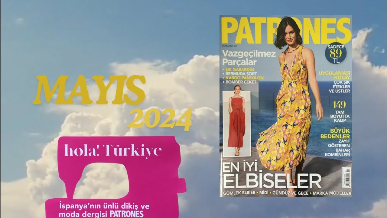 PATRONES DERGİSİ MAYIS 2024 | PATRONES TÜRKİYE