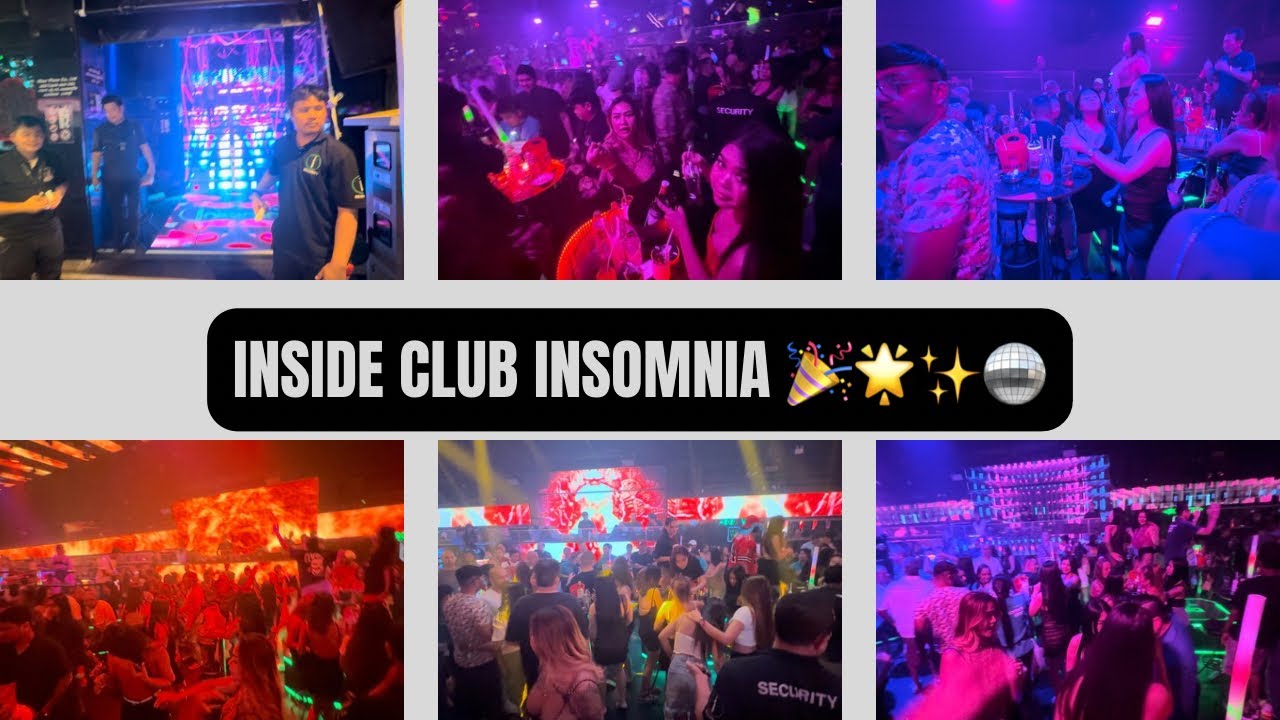 Pattaya Nightlife: Inside Club Insomnia 🎉🌟