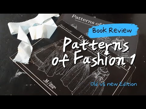 Patterns of Fashion 1 Review: Old vs New Editions