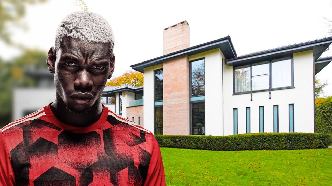 Paul Pogba House in Manchester (Interior & Exterior)