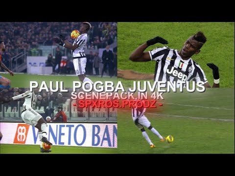 Paul Pogba Juve SCP in 4K 60 Fps ● Rare Clips ● Scenepack | Spxros.prodz