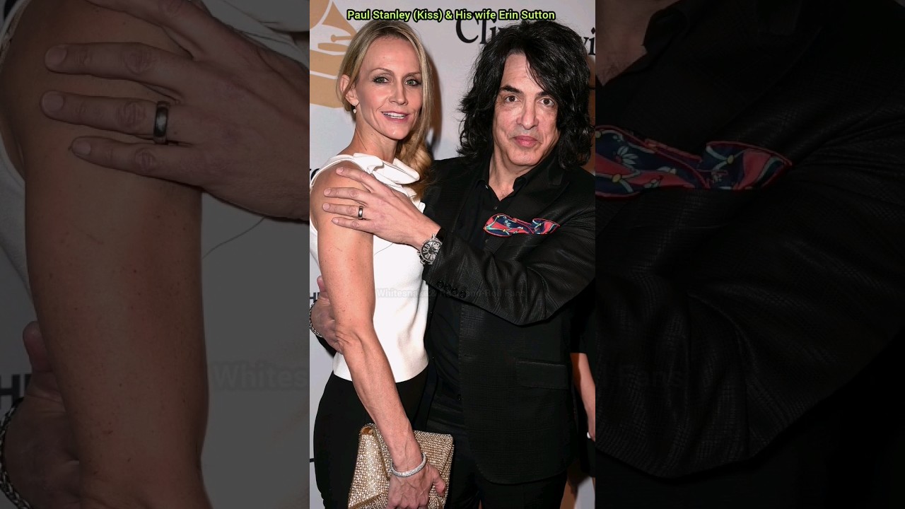 Paul Stanley (🎸Kiss🎤) & his wife Erin Sutton 😍