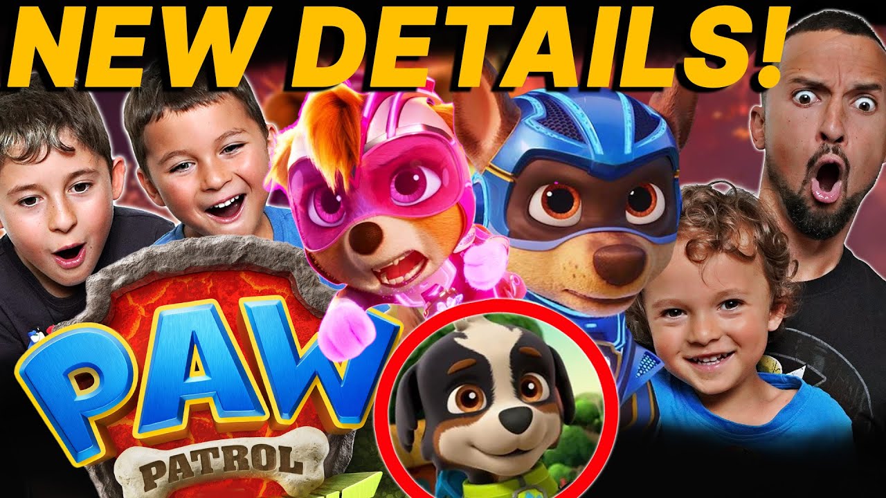 PAW PATROL 3 LOGO REVEALED! NEW PUP UPDATE! PLOT DETAILS & More! Skye | Chase | Marshall Paramount+