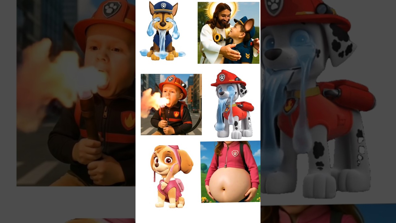 💥PAW Patrol Rescue World: Marshall, Rubble, Chase, Zuma, Rocky and Skye & Ryder #pawpatrol #shorts