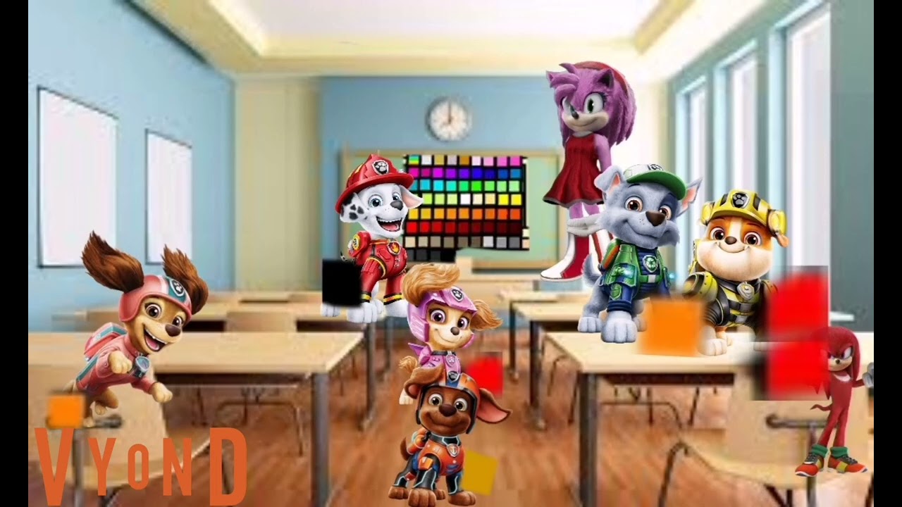 paw patrol (rockey's behaviour card day gets hell card/ expelled /grounded forever