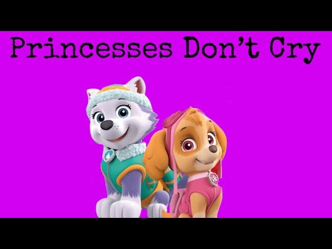 Paw Patrol Skye & Everest Princesses Don’t Cry