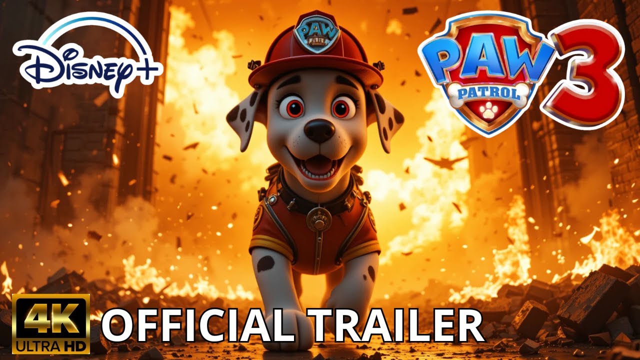 PAW Patrol The Movie 3 | Teaser Trailer (2026) | Rescue in Flames | Live Action Concept