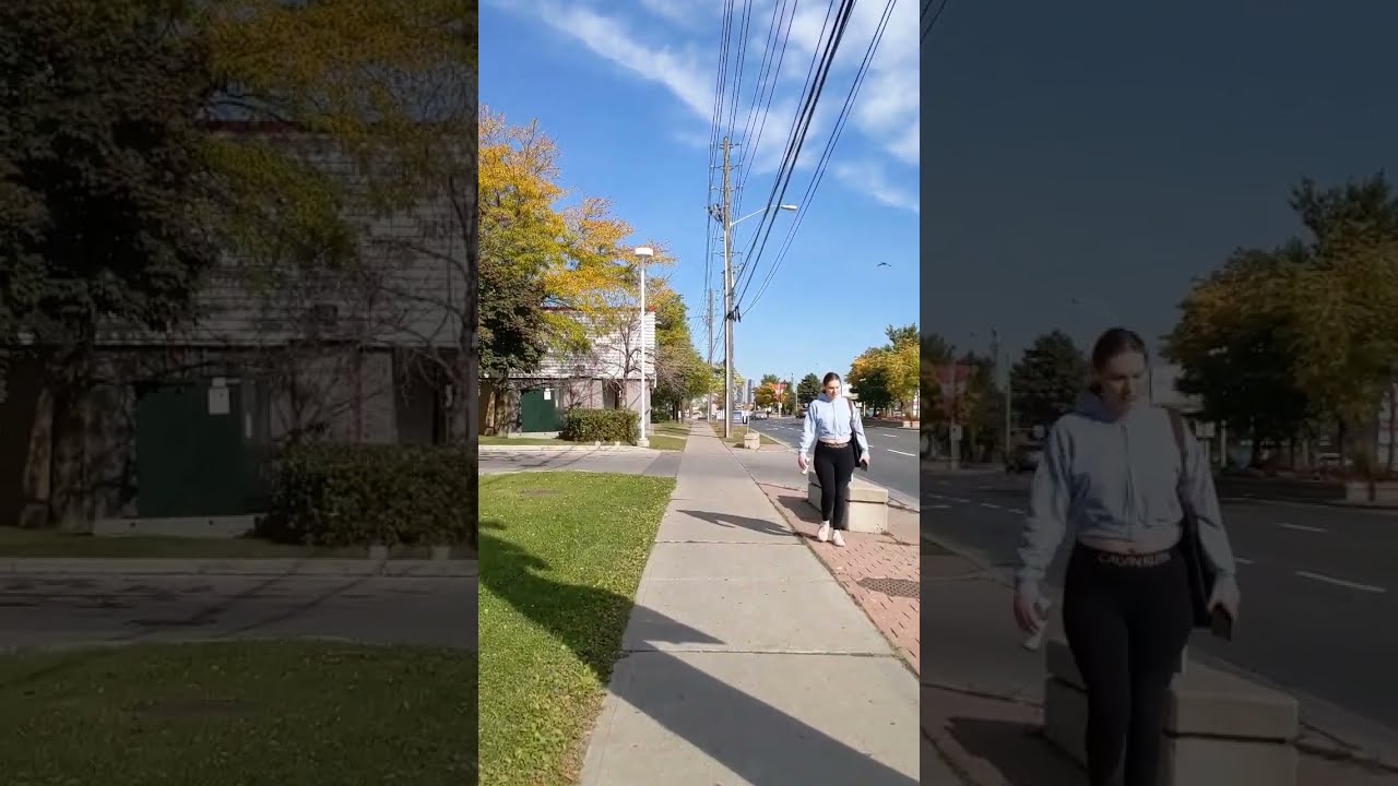 PAWG Walking Down The Street