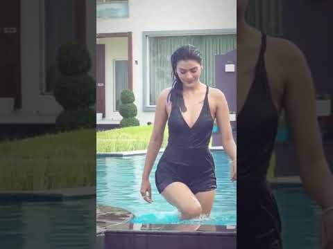 Payal Rajput super Hot Looking In swimming pool 🥶🥶 #Shorts