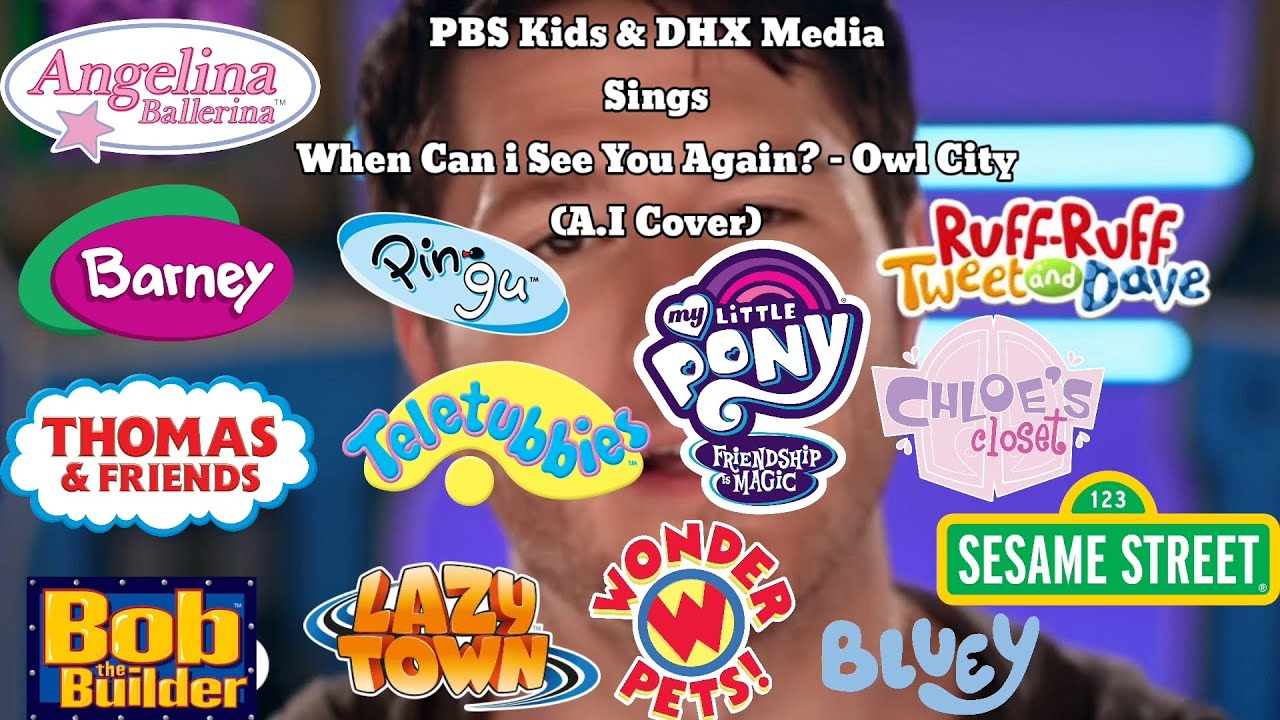 PBS Kids & DHX Media sings When Can I See You Again by Owl City (AI Cover)