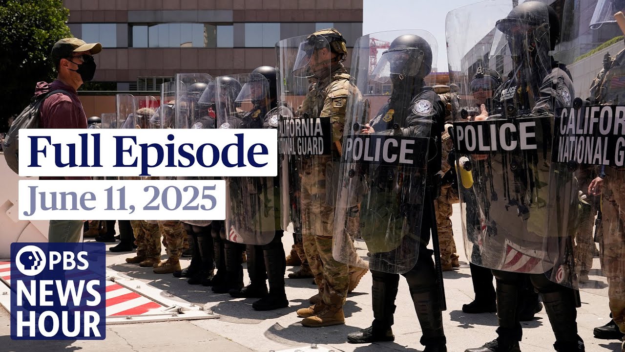 PBS News Hour full episode, June 11, 2025